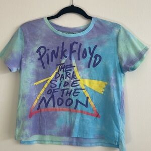 Pink Floyd Blue Purple Short Sleeve Tees